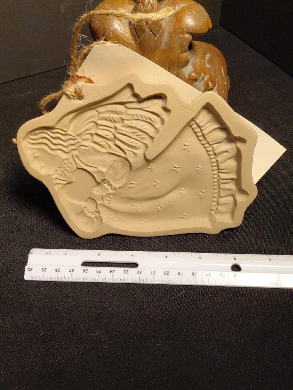 VINTAGE BROWN BAG COOKIE ART MOLD